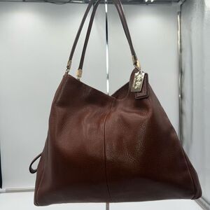 Coach Madison Phoebe in Cognac Leather